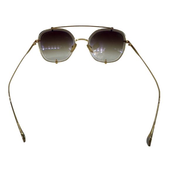 DITA Talon-Two 23009 Gold Titanium Aviator Sunglasses Gradient Lenses main image 4